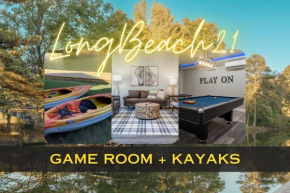 Lakefront Oasis 7 Min to DWNTN with Game Room!